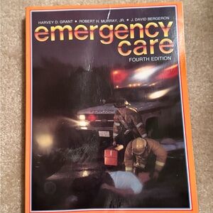 Vintage 1986 Emergency Care Fourth Edition